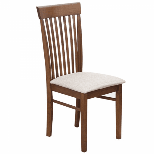 Jídelní židle ASTRO NEW dýhovaná MDF / látka Bílá