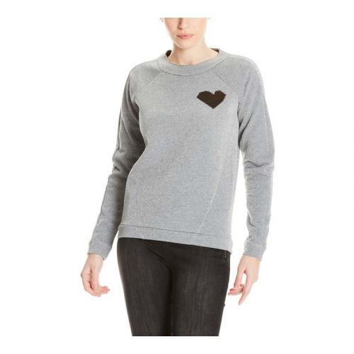 mikina BENCH - Glitter Jumper With Badge Winter Grey Marl (MA1054) velikost: S