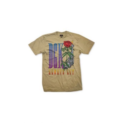 triko DGK - Always Lit Tee Khaki (KHAKI) velikost: S