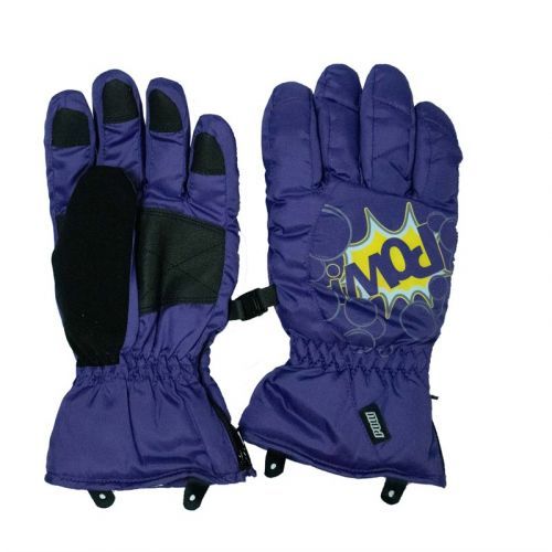 rukavice POW - Grom Glove Purple (Short) (PU) velikost: J5