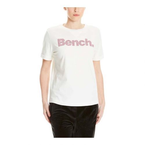 triko BENCH - Core Logo T-Shirt August Snow White (WH11210) velikost: S