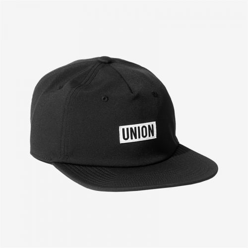kšiltovka UNION - Box Logo Cap Black (BLACK)