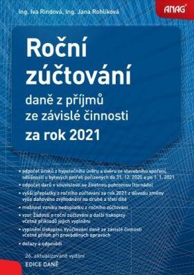 Roční zúčtování za rok 2021 - RINDOVÁ Iva Ing., ROHLÍKOVÁ Jana Ing.