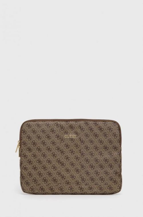 Obal na notebook Guess hnědá barva