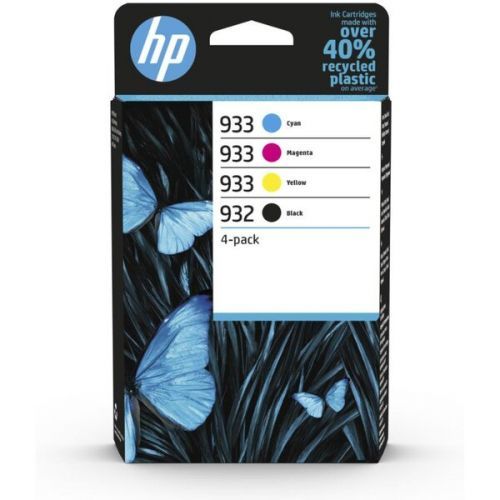 HP 933 CMY/932 Black Ink Cartridge Combo 4-Pack