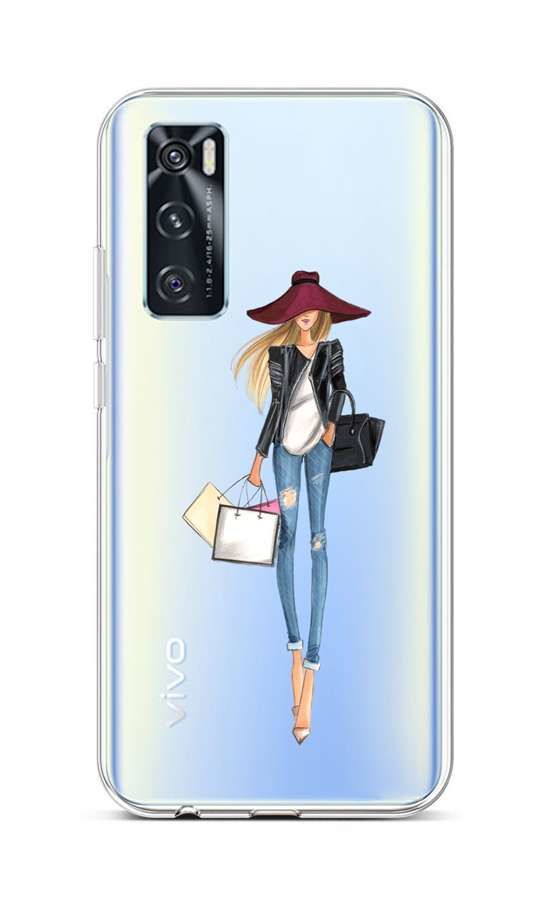 Kryt TopQ Vivo Y70 silikon Lady 2 67207