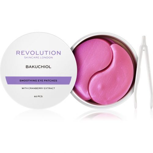 Revolution Skincare Bakuchiol maska na oči s vyhlazujícím efektem 60x1 ks