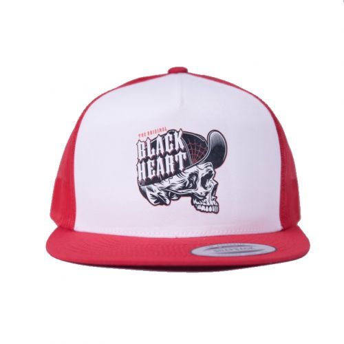 BLACK HEART Speedy Red Trucker červeno-bílá