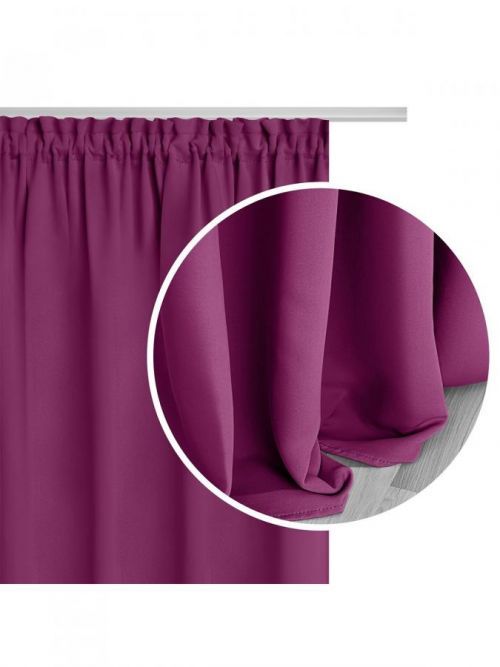 SIIN zatemňovací závěs Hold Nysroth amaranth A563