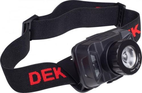 Svítilna LED čelová se zoomem DEK