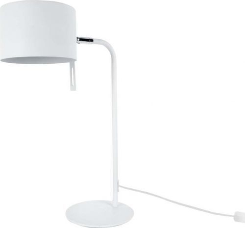 Bílá stolní lampa Leitmotiv Shell, výška 45 cm