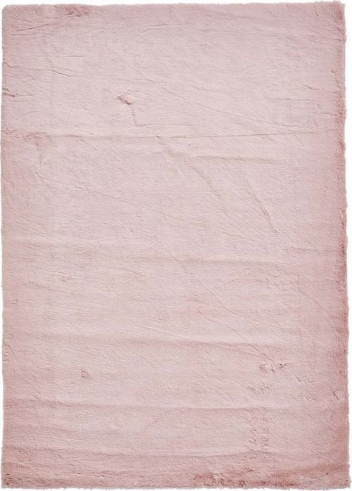 Růžový koberec Think Rugs Teddy, 120 x 170 cm