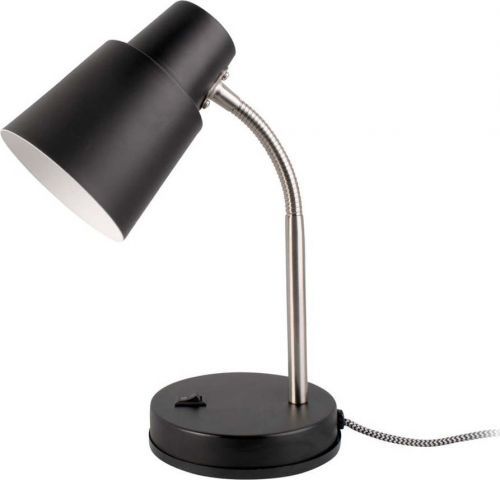 Černá stolní lampa Leitmotiv Scope, výška 30 cm