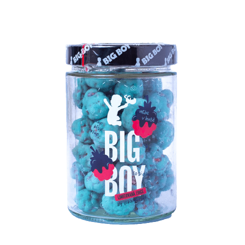BIG BOY® Modrá malina - nebe v hubě by @kamilasikl 160g