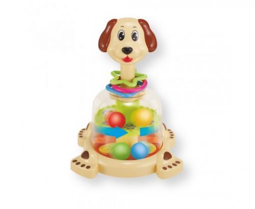 Hračka s kuličkami pes