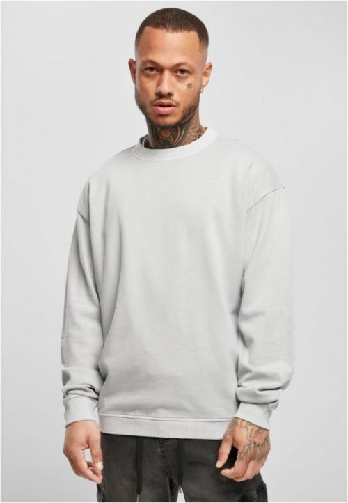 Pigment Dyed Crew Neck - lightasphalt 3XL
