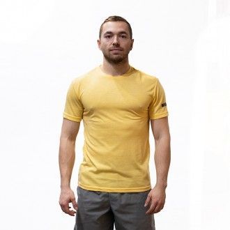 Workout Tréninkové tričko WORKOUT - žlutá WOR263