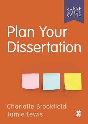 Plan Your Dissertation (Brookfield Charlotte)(Paperback / softback)