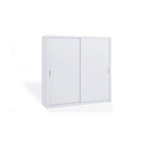 GIB Šatní skříň BOKO 220, bílá 220x215x62 Bílá