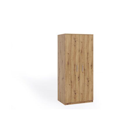 GIB Šatní skříň BOKO 2D, dub artisan 90x202,5x65 Dub artisan