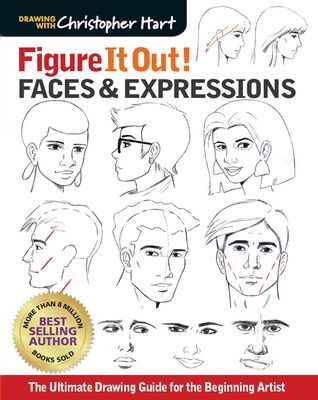 Faces & Expressions - The Complete Guide for the Beginning Artist (Hart Christopher)(Paperback / softback)