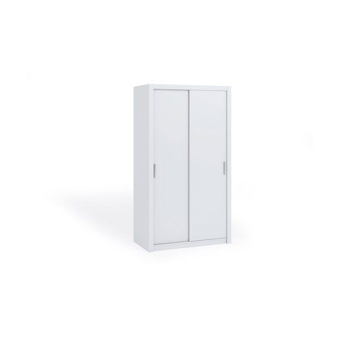 GIB Šatní skříň BOKO 120, bílá 120x215x62 Bílá