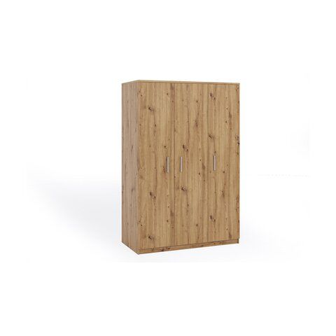 GIB Šatní skříň BOKO 3D, dub artisan 135x202,5x65 Dub artisan