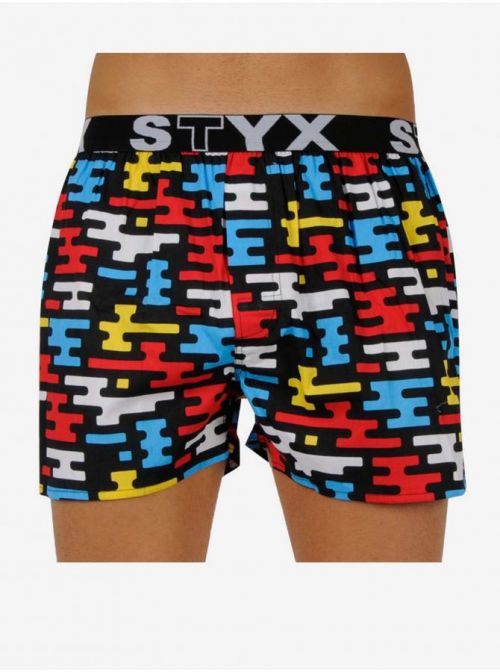 Pánské trenky Styx art sportovní guma flat (B1154) XXL, trenýrky