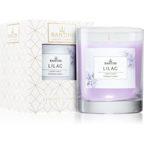SANTINI Cosmetic Lilac vonná svíčka 270 g