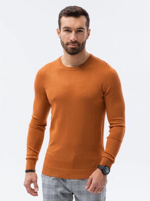 Ombre Clothing Pánský svetr Francesco camel E177