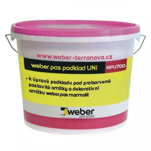 Penetrace weberpas podklad UNI MAR hnědá 1 kg