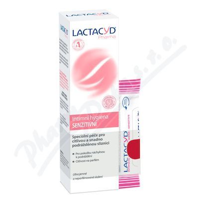 Lactacyd Pharma Senzitivní 250 ml + ubrousky ZDARMA