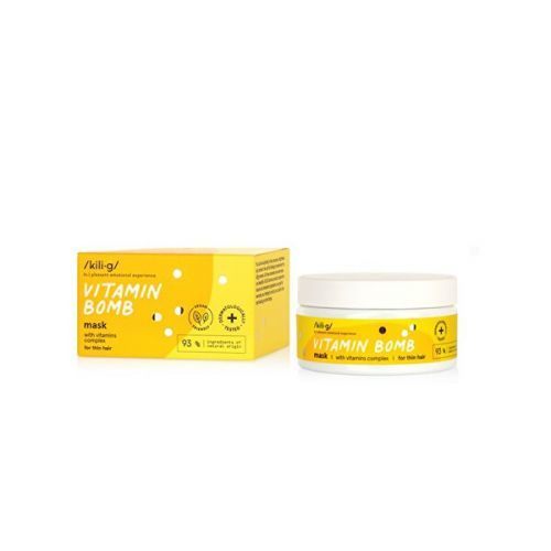 Kilig Posilující maska pro jemné vlasy Vitamin Bomb (Hair Mask) 200 ml