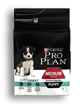 Pro Plan Medium Puppy Sensitive Digestion kuřecí - 12 kg
