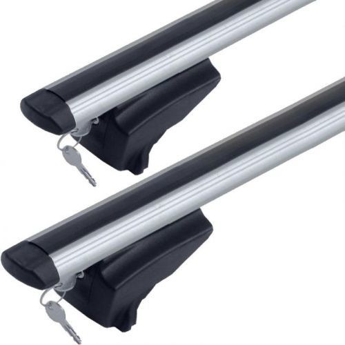 Příčníky na integrované podélníky M-Way M-Profile 120cm - aluminium / uzamykatelné