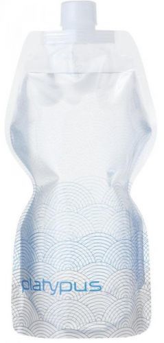 Skládací láhev Platypus Soft Bottle 1,0L Closure Barva: bílá/modrá