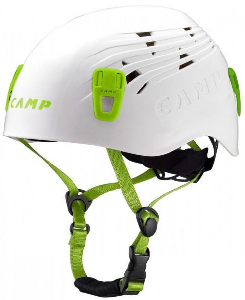 Lezecká helma Camp Titan Velikost helmy: 48-56 / Barva: bílá/zelená