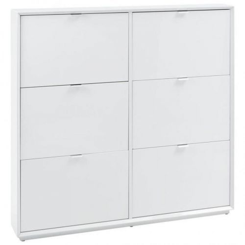 Xora VYKLÁPĚCÍ BOTNÍK, bílá, barvy nerez oceli, 127/122/18 cm