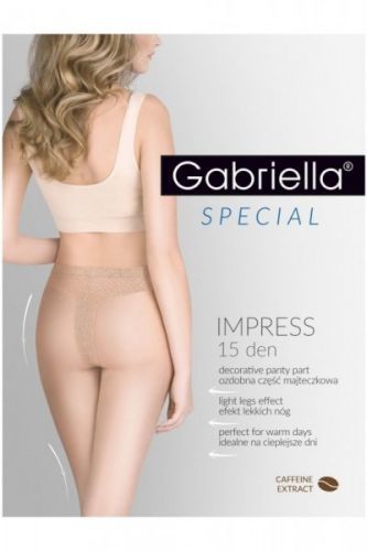 Gabriella 635 Impress Punčochové kalhoty 2 Nero