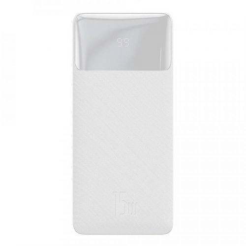 BASEUS Bipow Powerbanka s digitálním displejem 10000mAh 15W PPDML-I02, bílá