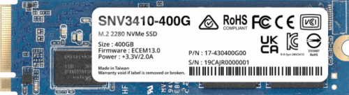 Synology M.2 NVMe SSD řady SNV3410 - SNV3410-400G