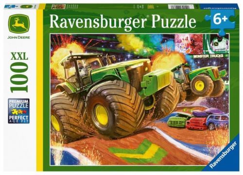 Ravensburger John Deere: Velká kola 100 dílků