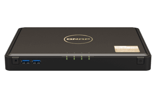 QNAP TBS-464-8G (4core 2,9GHz, 8GB RAM DDR4, 4x M.2 NVMe slot, 2x 2,5GbE, 5x USB, 2x HDMI 2.0 4K)