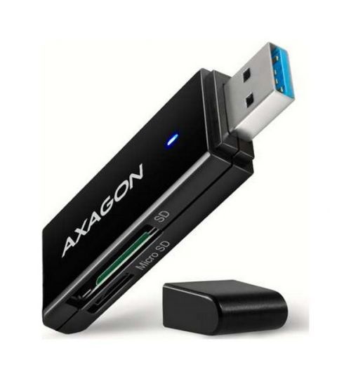 Čtečka paměťových karet AXAGON CRE-S2N USB 3.2 typ A se dvěma sloty 68452