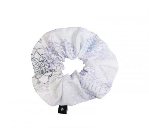 Lullalove Gumička do vlasů BOHO Šedá