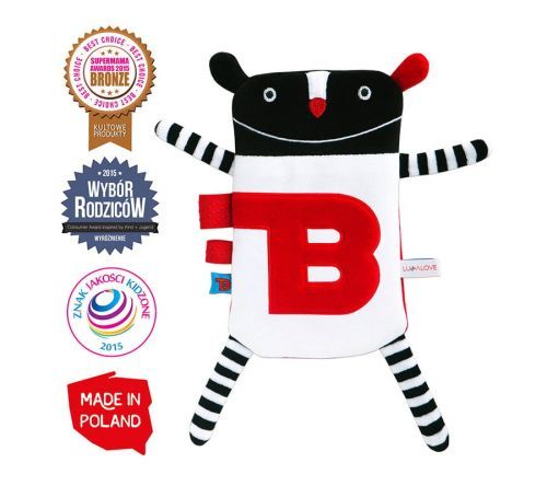 Lullalove Superhrdina dětský termofor MRB na bolavé bříško