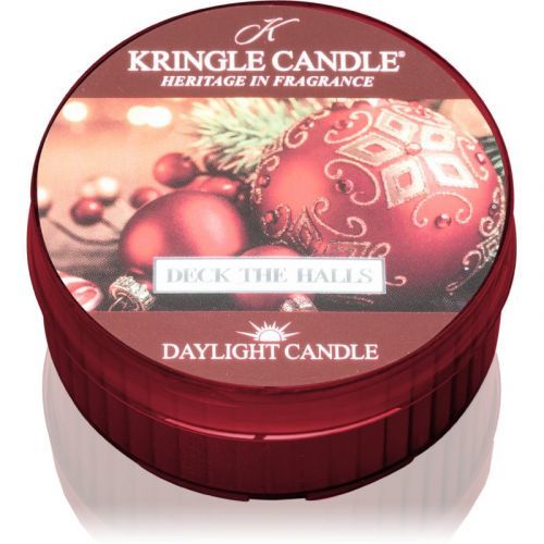 Kringle Candle Deck The Halls čajová svíčka 42 g