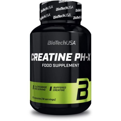BioTech USA Creatine pH-X podpora sportovního výkonu 90 ks