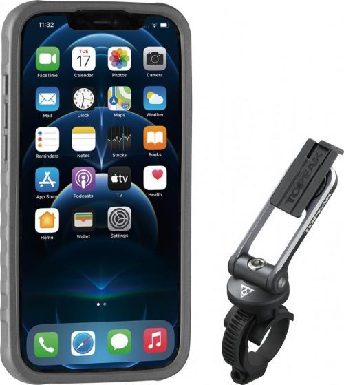 Topeak RideCase W/Mount iPhone 12 Pro Max - black/grey uni