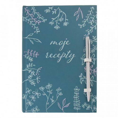 Kniha na recepty s tužkou LOUKA -